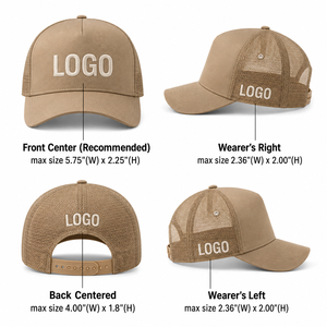 Vintage Trucker <b>Cap</b> Nylon Front Panel Polyester Mesh Back Adjustable Strap Closure Wholesale Bulk Supplier - Product Image 1