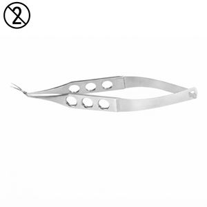 Pinzas de Capsulorrhexis Inamura de mango corto, instrumento quirúrgico oftálmico para cirugía de cataratas y capsulorrhexis de precisión - Product Image 3