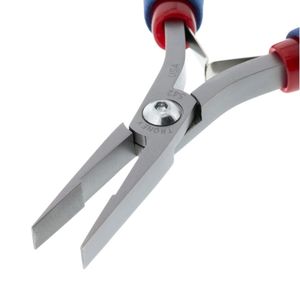Tronex P542 5" Flat <b>Nose</b> Pliers High Quality <b>Long</b> <b>Nose</b> Wide Tip Stepped Stainless Steel Jewelry Making Tool Customized DIY - Product Image 1