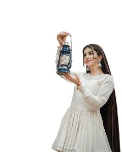 Top de cuello redondo de color blanco especial para bodas y fiestas y Sharaar para ropa de mujer elegante y sexy de SHREE INDIAN EXPORTS - Product Image 1