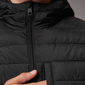 Custom Color Size and Logo Zipper Closer Full Sleeve Waterproof Puffer Jacket Best Quality Men's Puffer Jackets - Product Image 5