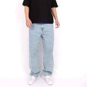 Classical Look Men's Sky Blue Color Breathable Fabric Denim Jeans Men's loose Pattern Denim Jeans Perfect For Everyday Use - Product Image 2