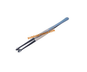 Pinzas de Joyería de Acero Inoxidable con Punta Recubierta de Forma Irregular, Herramienta de Recogida para un Manejo Preciso en la Fabricación de Joyas - Product Image 3