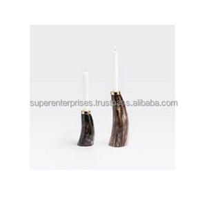 High Demand Horn With Metal Candle <b>Lanterns</b> Home Decor Luxury Scented Candles Holders <b>Tea</b> <b>Light</b> Candle Stands With High Finished - Product Image 1