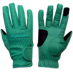 Gants d'équitation d'hiver professionnels personnalisés OEM pour femmes, cuir léger de haute qualité - Product Image 5