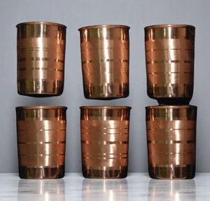 Gobelets en cuivre personnalisables avec logo, gobelets métalliques pour eau, jus, cocktails, durables, réutilisables, articles de bar pour entreprises. - Product Image 1
