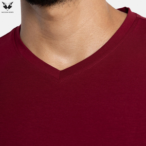 Chemise à manches longues de qualité supérieure, vêtements décontractés élégants, hauts à manches longues fabriqués au Pakistan, t-shirt classique à manches longues et col en V pour hommes - Product Image 5
