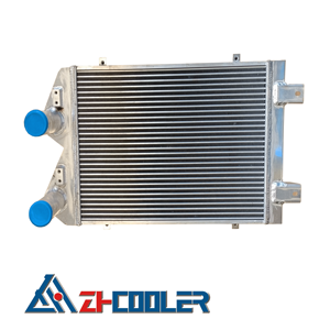 <span class=keywords><strong>Radiateur</strong></span> à ailettes en aluminium échangeur de chaleur refroidisseur d'huile refroidisseur à sec <span class=keywords><strong>radiateur</strong></span> de conception et de développement personnalisé - Product Image 2