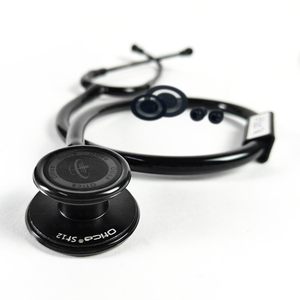 Stéthoscope manuel à double tête en acier inoxydable pour auscultation, usage clinique et hospitalier (adultes et pédiatrique) - Product Image 1