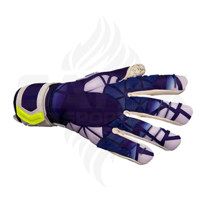 Nuevos Guantes de Portero Profesionales Ajustables Antideslizantes con Protector de Dedos, Cierre con Cordones, Gruesos y Lisos para Entrenamiento de Fútbol - Product Image 6