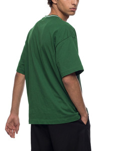 เสื้อยืดคอกลมแขนสั้นทรงปกติสำหรับผู้ชาย น้ำหนัก 180 กรัม สตรีทแวร์ คอริบคู่ ผ้าฝ้าย 100% เป็นมิตรกับสิ่งแวดล้อม ระบายอากาศได้ดี - Product Image 3