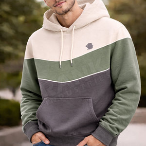 Sudaderas con Capucha para Hombre de Primera Calidad, Básicas, de Algodón Mezclado, con Logotipo Personalizado, Servicio OEM, Sudaderas con Capucha para Hombre al por Mayor - Product Image 4