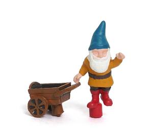 Accesorios en miniatura de fábrica, figuritas de resina para casa de muñecas, casa de árbol elfo - Product Image 5