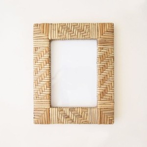 Indian Decorative Mini Size <b>Square</b> Bamboo and MDF Hand Work <b>Picture</b> <b>Frame</b> with High Quality for Table Decor Wholesale - Product Image 2