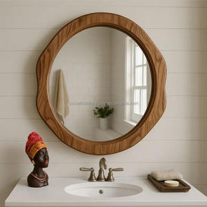 Espejo de resina de proveedor indio con marco facetado para sala de estar o comedor y decoración del hogar, uso específico disponible a buen precio - Product Image 2