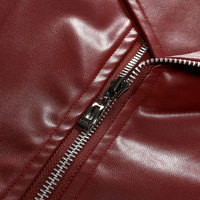Veste en cuir véritable de vachette sur mesure pour homme, style motard à col vintage, nouvelle collection printemps-automne.