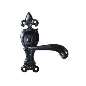 Mango de diseño de alta calidad para decoración antigua, mango de roseta clásica torcida - Product Image 1