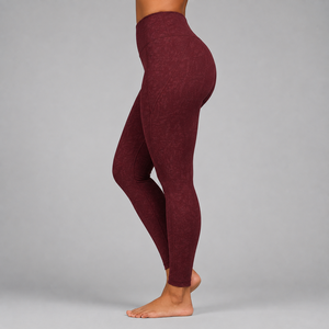 Low MOQ Women Leggings Custom Logo Soft Stretch Breathable Comfortable High Waist Fitness Yoga Workout Leggings Wholesale - Product Image 2