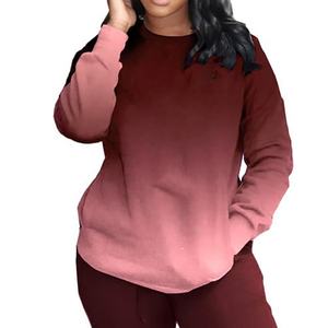 Over Size Casual Wear Pullover <b>Cheap</b> Custom Cool Winter Activewear Tracksuit with Hoodie Breathable Sweatsuit <b>Joggers</b> Sets - Product Image 1