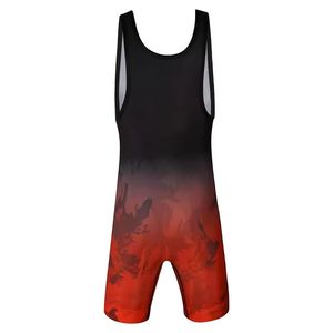 Camisetas de Lucha Unisex Sublimadas con Impresión Personalizada, Logotipo Frontal, Cuello en V, Doble Tirante, Transpirables, Ecológicas y Ligeras - Product Image 3