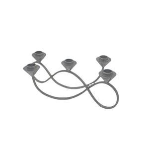 Candelabro decorativo de metal con acabado pulido para decoración de iluminación en el hogar, bodas y festivales. - Product Image 5