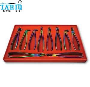 Pinzas de Extracción Dental Manuales Reutilizables, Acero Inoxidable de Grado Médico, Agarre Ergonómico, 5 Posiciones de Mandíbula, Clase I, TARIQ MFG CO - Product Image 1