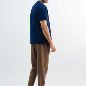 T-shirt à manches courtes personnalisé en polyester/coton, coupe ajustée, décontracté, vêtements de sport, fitness, gym, respirant, séchage rapide - Product Image 6