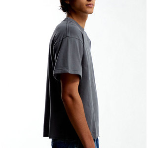 T-shirt ample pour homme, style frais, coton de qualité supérieure, coupe ample, tendance, pour un look décontracté et un confort quotidien - Product Image 6