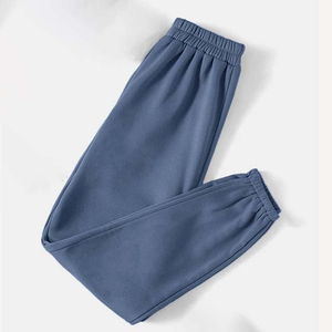 Pantalones Casuales de Mujer con Cordón Ajustable, Color Sólido, 100% Algodón Felpa, Precio Económico, Alta Calidad, Servicio OEM - Product Image 5