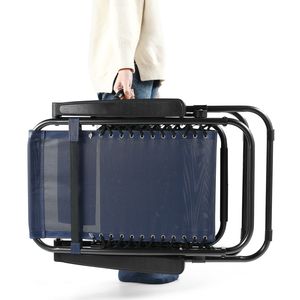 Sedia da Spiaggia Moderna Leggera e Pieghevole per Giardino, Parco, Camera da Letto o Pesca, in Metallo Resistente con Tessuto Oxford - Product Image 6