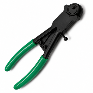 Alicates profesionales para joyería, herramienta para doblar anillos de acero, mangos verdes para la elaboración de joyas DIY - Product Image 1