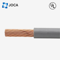 JOCA 1569 Cable de Cobre Aislado con PVC Sólido 90 ° C Seco 75 ° Cable de Conexión para Instalaciones Internas en Edificios con Clasificación de Resistencia a la Humedad