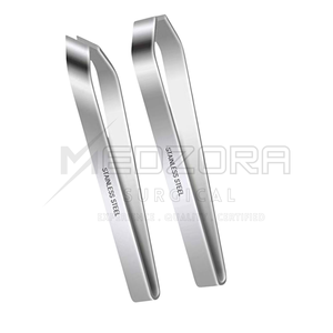 Implants dentaires MEDZORA SURGICAL MS-90546 en acier inoxydable, revêtement noir, type arête de poisson, manuels, certifiés CE, 12 cm, Classe I ISO13485 - Product Image 3