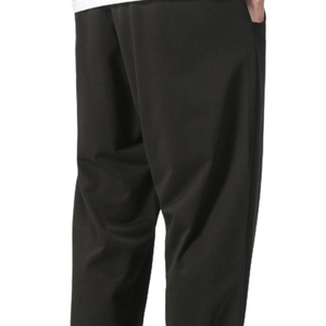 <b>Men</b> Fleece <b>Trousers</b> Straight Leg <b>Elastic</b> Drawstring Waist Side Pockets Relaxed Fit Casual Training Lounge Everyday Bottomtrouser - Product Image 4