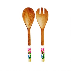 Artizon Studio Customized Resin & Wood <b>Salad</b> <b>Tools</b> Server Set of 2 Handmade Dishwasher Microwave & Oven Safe - Product Image 4