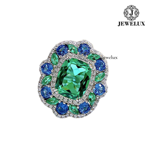 Bague tendance pour femme avec éclat brillant, idéale pour mariage, fiançailles, soirée. Disponible pour l'exportation, prix depuis l'Inde. - Product Image 2