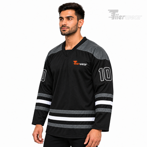Camiseta Profesional de Hockey sobre Hielo, Uniforme Deportivo Personalizado para Equipos, Camiseta Deportiva de Alto Rendimiento para Liga - Product Image 2