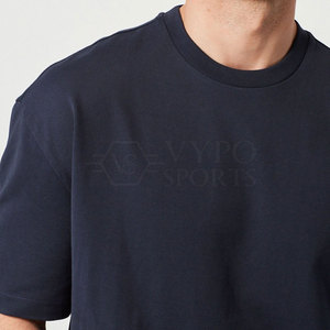 T-shirt Homme Respirant Écologique 100% Coton Design Épuré Tissu Extensible Coupe Classique Motif Uni Lavé Parfait pour l'Été - Product Image 5