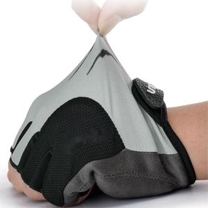 Gants de fitness demi-doigts avec sangle de poignet réglable pour musculation, entraînement en salle de sport, amélioration de la préhension, unisexe, polyester - Product Image 4