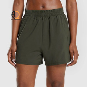 Shorts décontractés taille haute pour filles, shorts en jersey pour femmes avec poches - Product Image 5