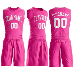 Nouvel ensemble d'uniformes de basketball personnalisés sublimés réversibles de qualité supérieure OEM, respirant, séchage rapide, 100 % polyester, pas cher - Product Image 2