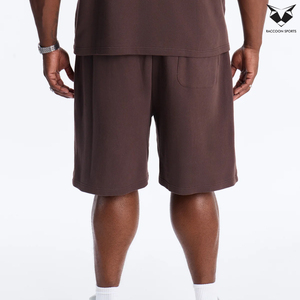 Pantalones Cortos de Felpa para Hombre, Estilo Casual, Deportivos, para Gimnasio, Cintura Elástica, Tela Suave, para Uso Diario en Verano - Product Image 4