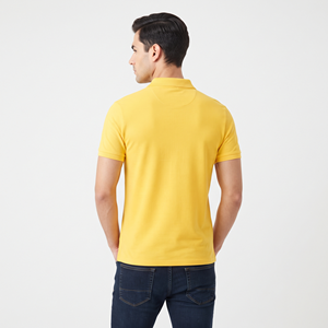 Men's for <b>T</b> <b>Shirt</b> Knitted Quick Dry Anti-pilling Short Sleeve Casual <b>Collared</b> Top Summer Outdoor Sports Daily Wear Beige - Product Image 6