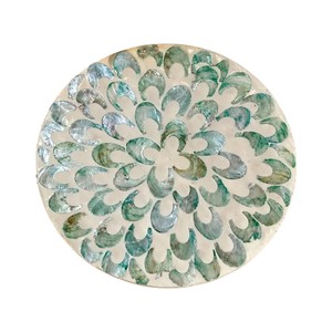 Elegant Shell Inlay <b>Drink</b> <b>Coasters</b> for Home Decor - Product Image 1