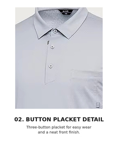 Camiseta Polo con Fibra Bio-Sintética Sorona PCM, Refrigerante y Absorbente de Humedad |   Marca Coreana MARK MT-576 OEM/ODM - Product Image 5