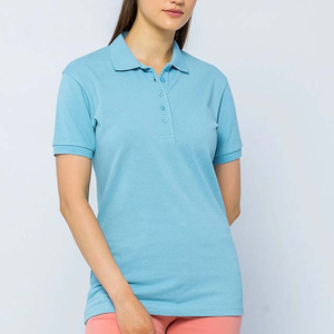 Camisetas Polo para Mujer, Diseño 2026, Transpirables, Cuello Polo, Algodón y Poliéster, Sublimadas, Tejidas, para Verano - Product Image 1