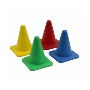 Cônes d'agilité souples en PVC caoutchouc souple, pour l'entraînement au football américain, très résistants et très demandés, en vente. - Product Image 1