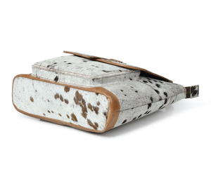 Sac à dos unisexe en cuir de vachette avec motif animalier, style vintage, fermeture à fermoirs, sac à dos de jour toutes saisons - Product Image 2