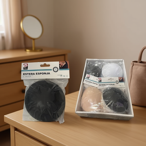 ESTERA ESPONJA 12*12CM Coussinets absorbants en éponge pour sous-vêtements de filles, lot de 12 - Product Image 2