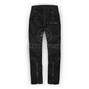 Men's Real Cowhide Oem Service Leather Pant Custom Design Printed Genuine Leather Pant For Men - Product Image 2